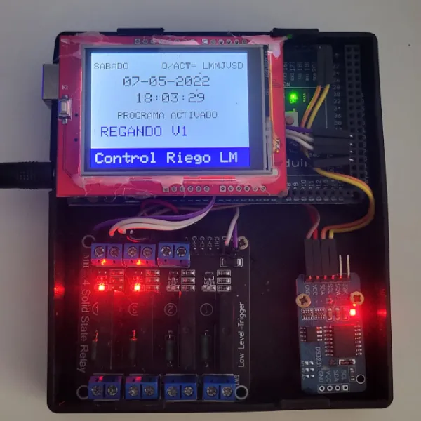 Proyecto Arduino — Controlador de Riego